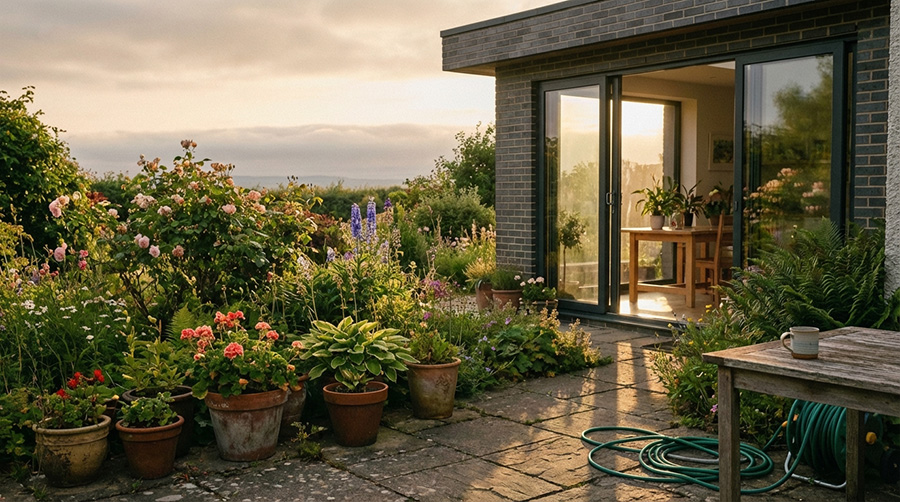 Garden that is South Facing In Ireland